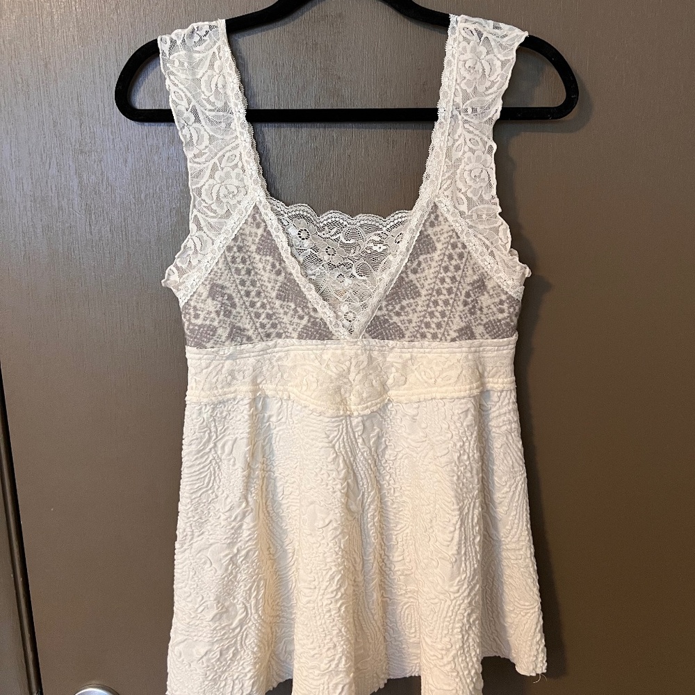 Free People Lace Tank